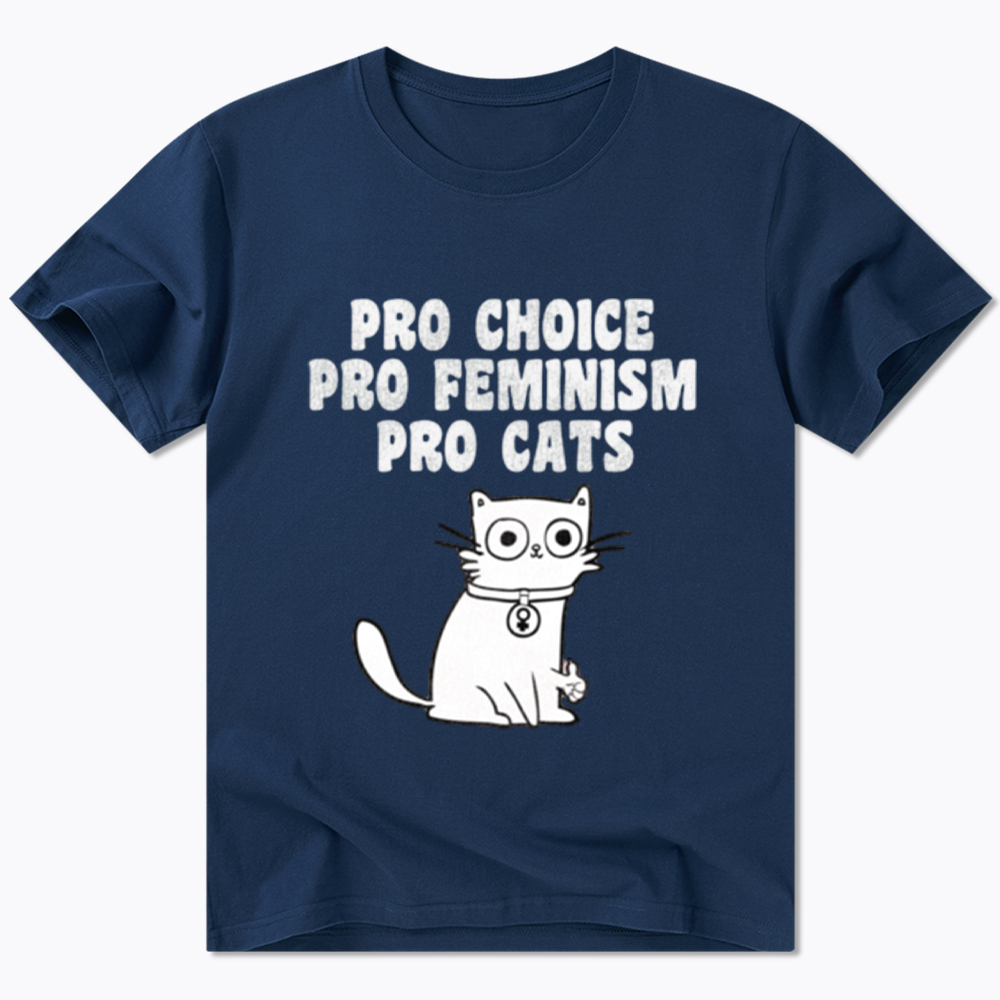 Pro Choice Pro Feminism Pro Cats Classic T-Shirt