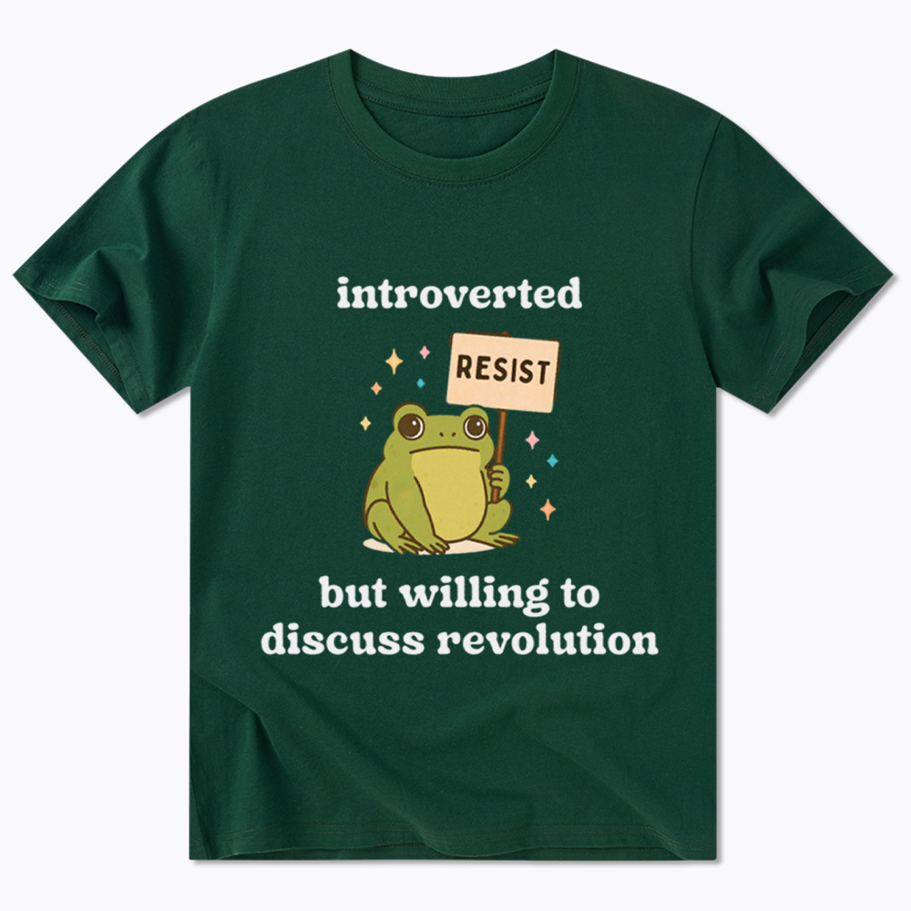 Introverted Resistance Frog Classic T-Shirt