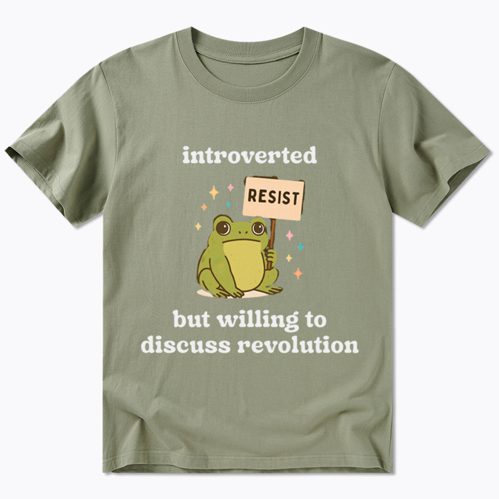 Introverted Resistance Frog Classic T-Shirt