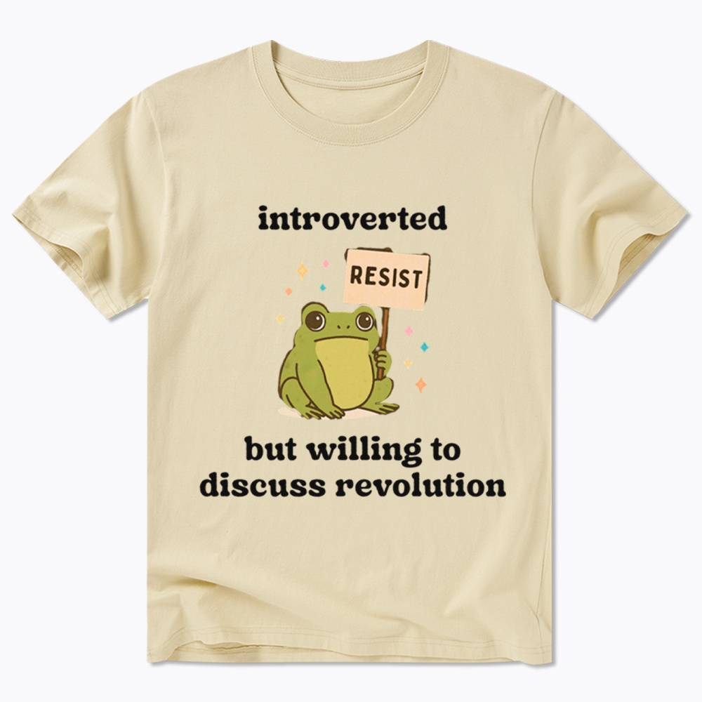 Introverted Resistance Frog Classic T-Shirt