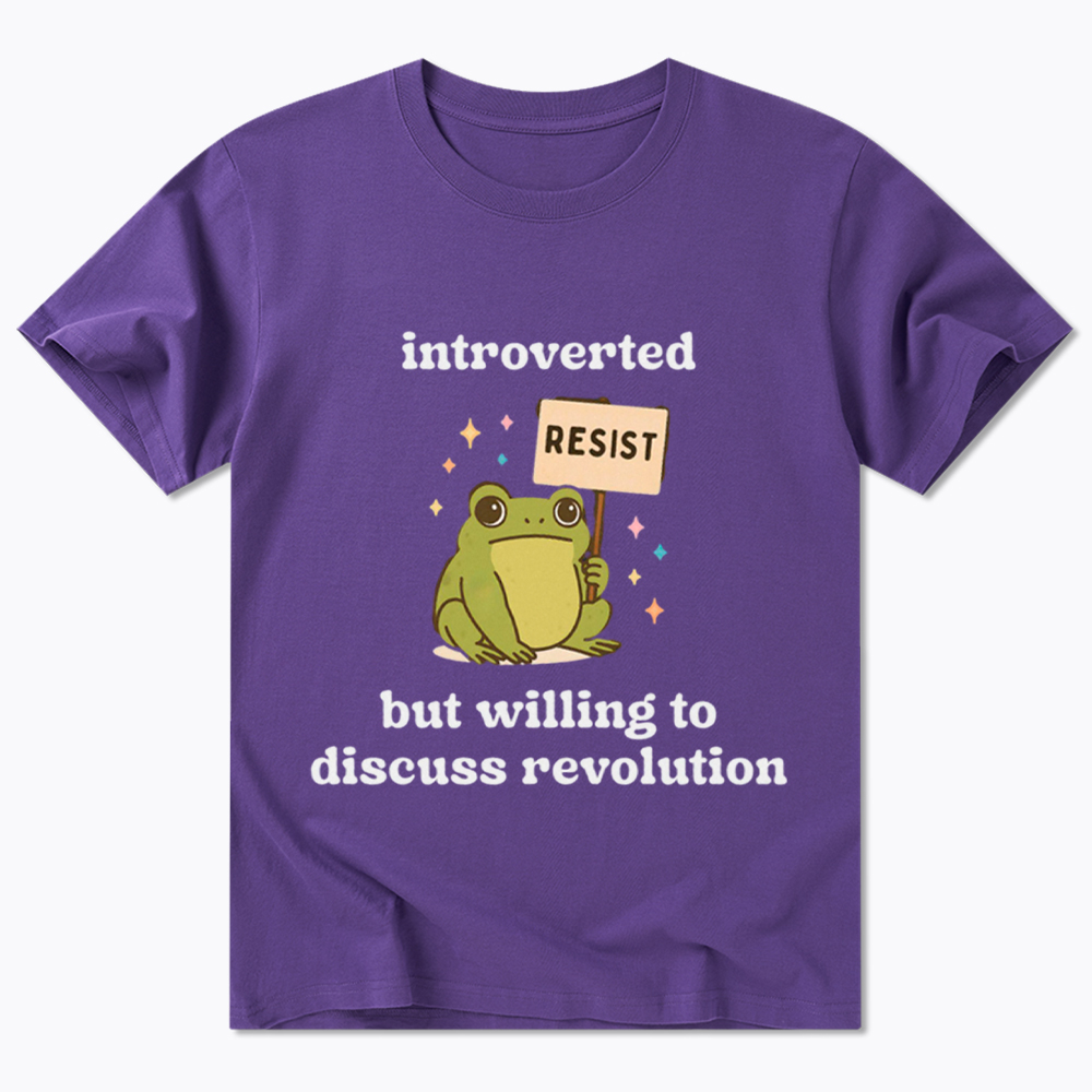Introverted Resistance Frog Classic T-Shirt