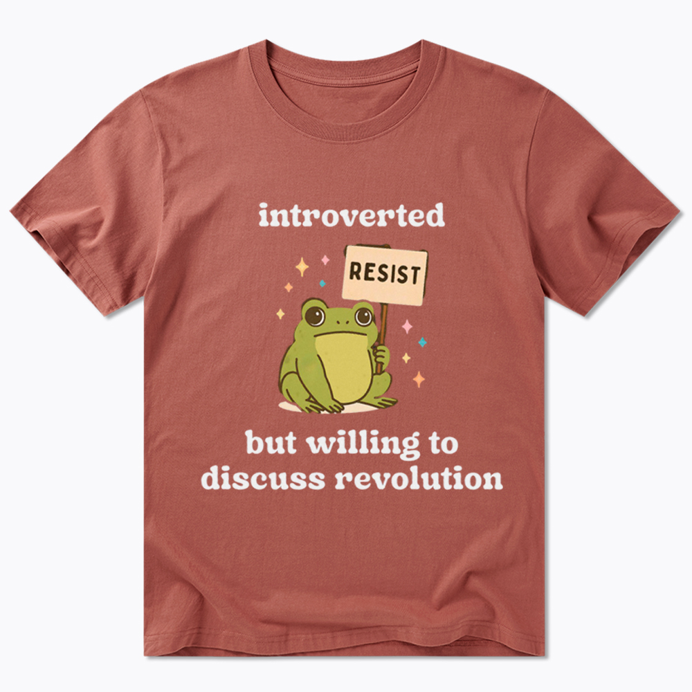 Introverted Resistance Frog Classic T-Shirt