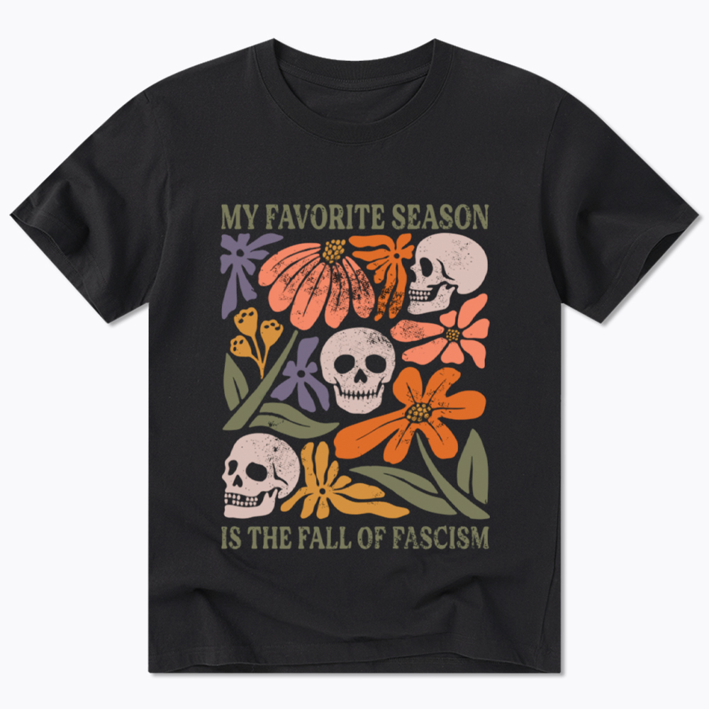My Favorite Season Floral Skull Classic T-Shirt