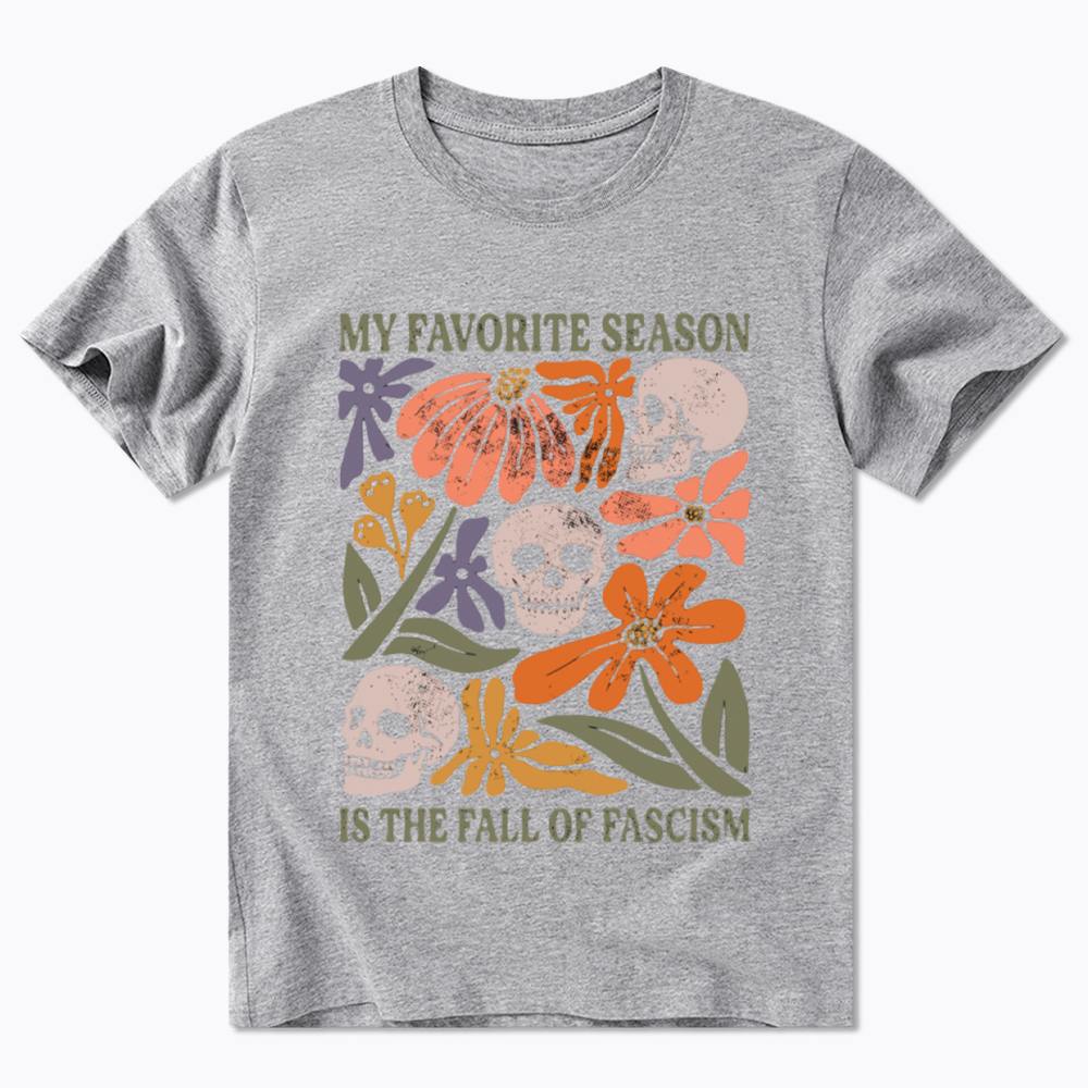 My Favorite Season Floral Skull Classic T-Shirt