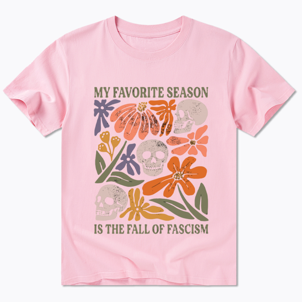 My Favorite Season Floral Skull Classic T-Shirt