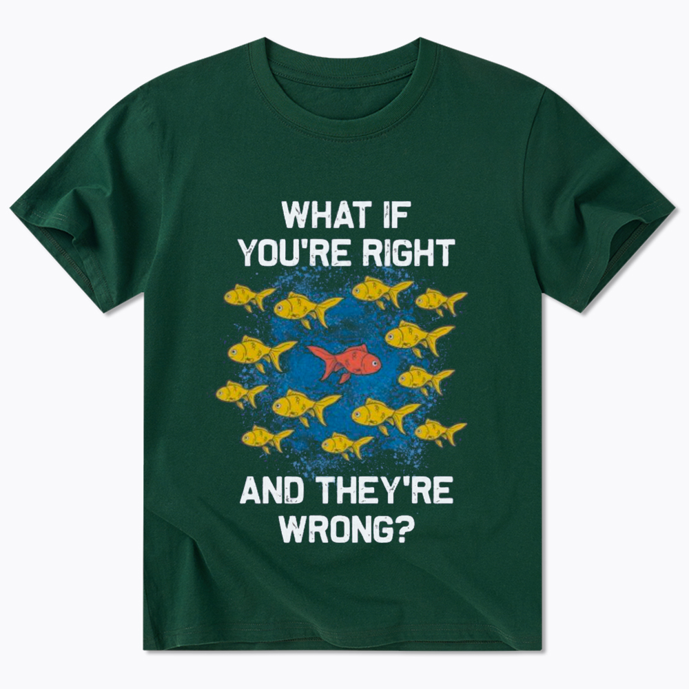 What If You're Right They're Wrong Classic T-Shirt