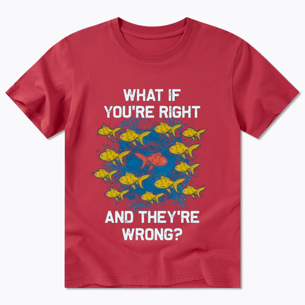 What If You're Right They're Wrong Classic T-Shirt