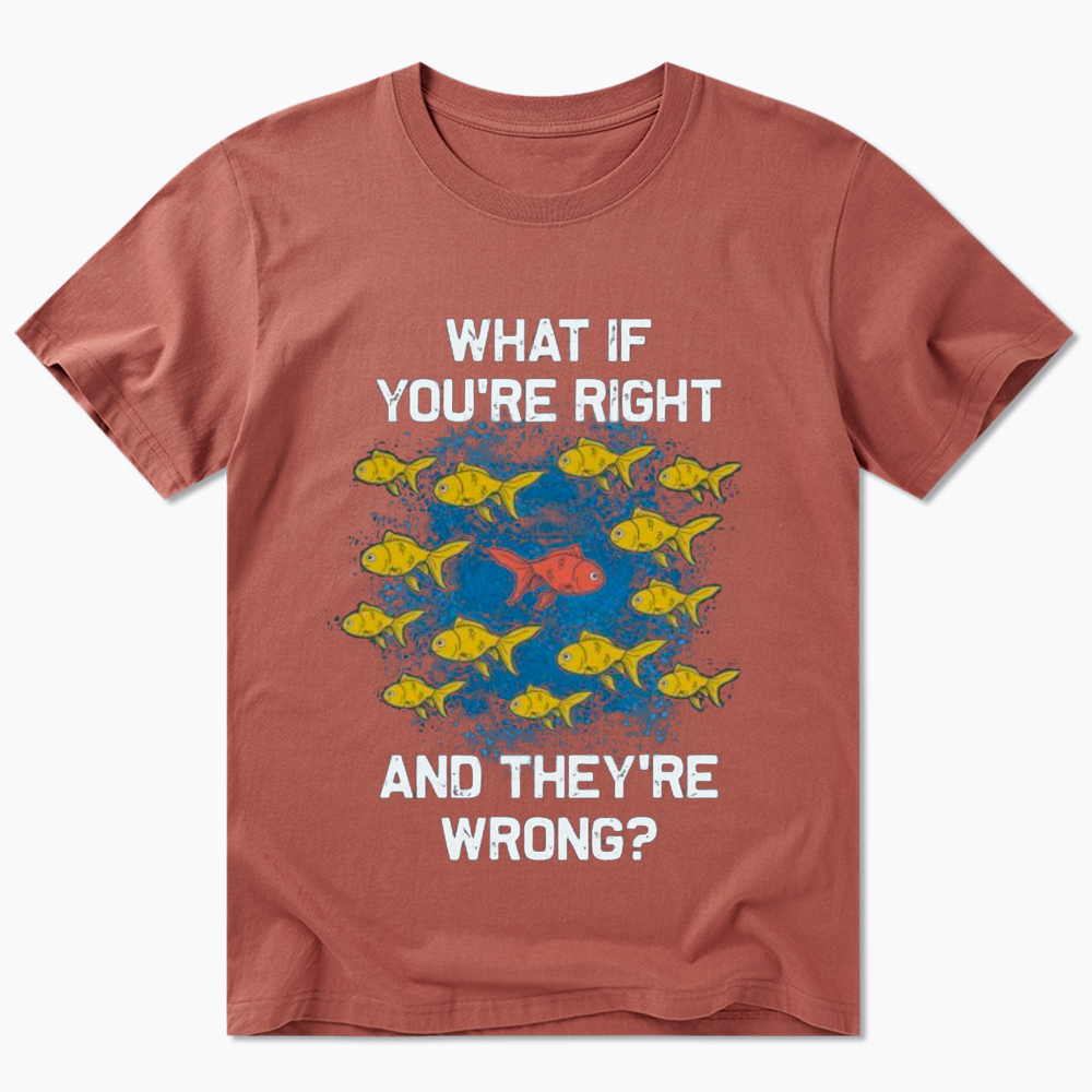 What If You're Right They're Wrong Classic T-Shirt