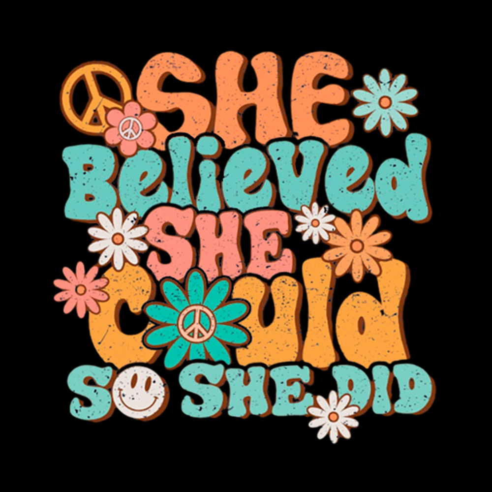 She Believed She Could So She Did Classic T-Shirt