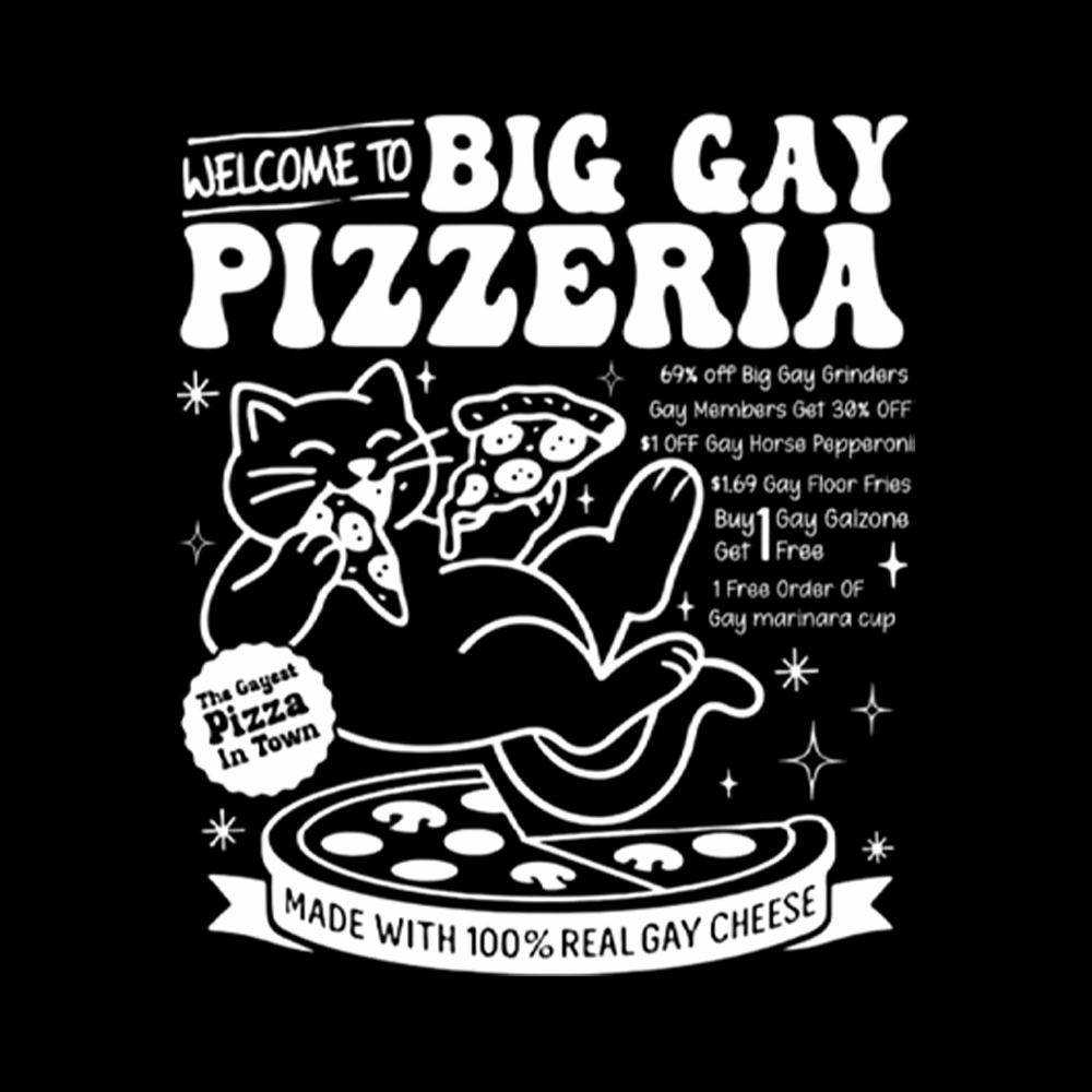 Big Gay Pizzeria Classic T-Shirt