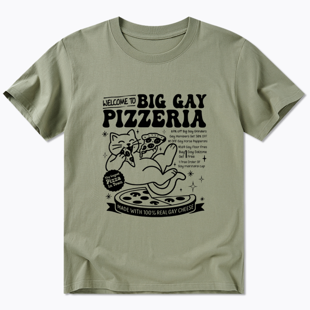 Big Gay Pizzeria Classic T-Shirt