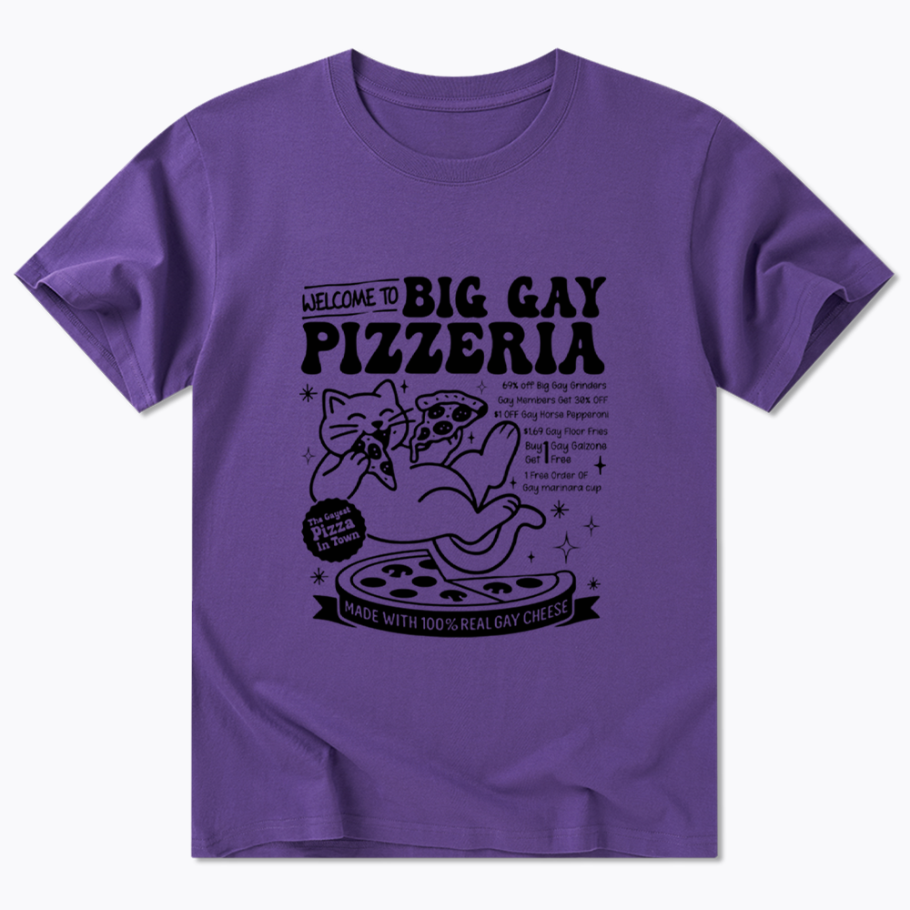Big Gay Pizzeria Classic T-Shirt