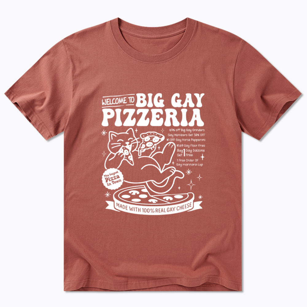 Big Gay Pizzeria Classic T-Shirt