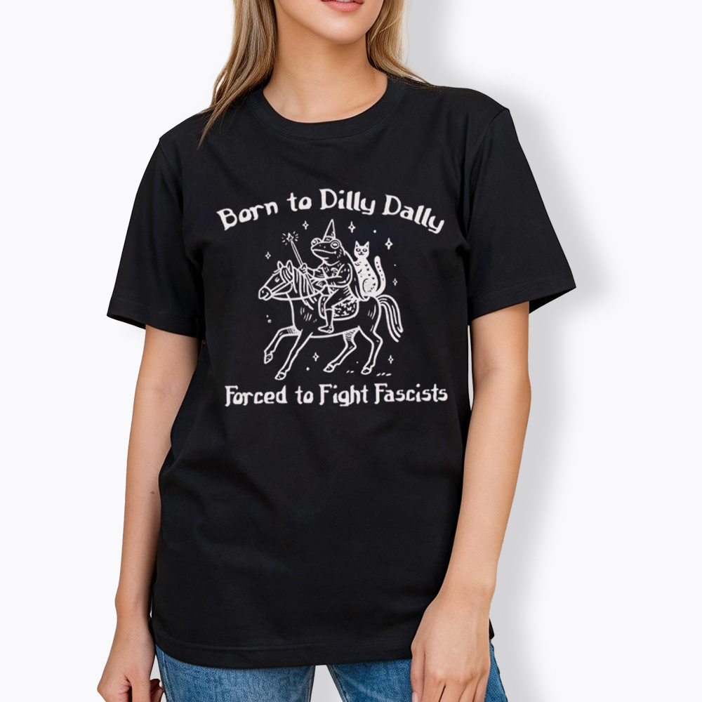 Born to Dilly Dally Funny Medieval Frog Classic T-Shirt