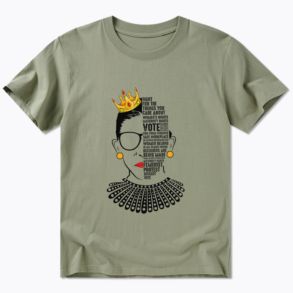 Queen Crown RBG Classic T-Shirt