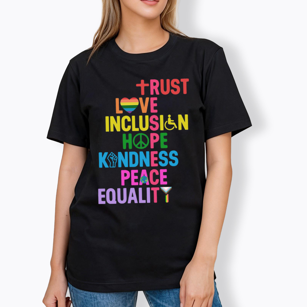 Trust Love Inclusion Equality Classic T-Shirt