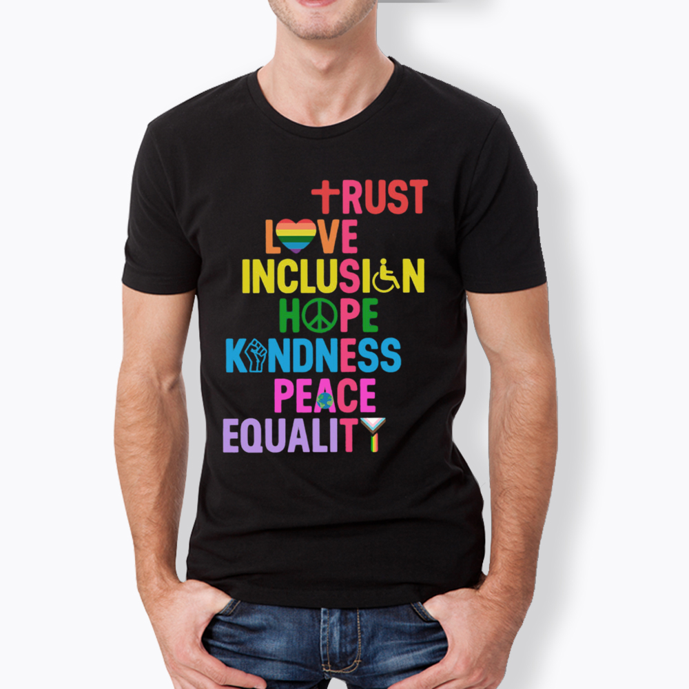 Trust Love Inclusion Equality Classic T-Shirt