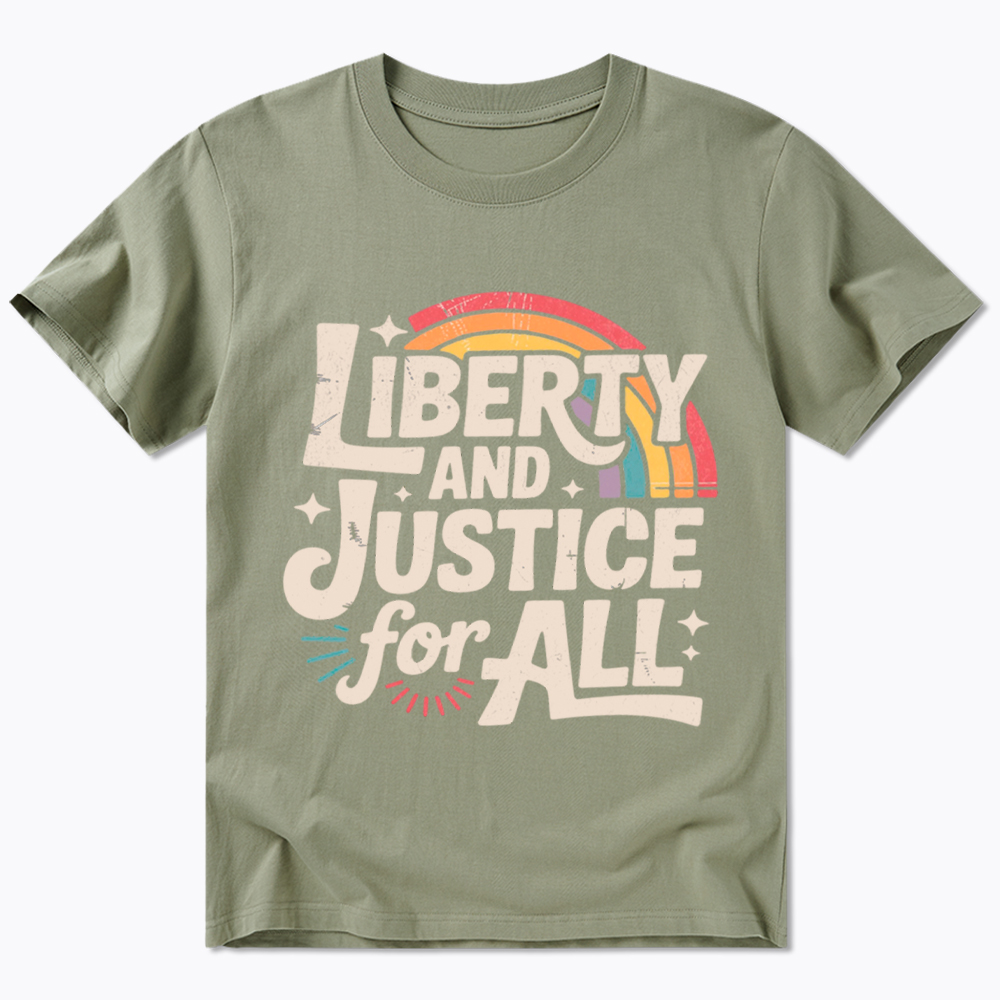 Liberty And Justice For All Classic T-Shirt