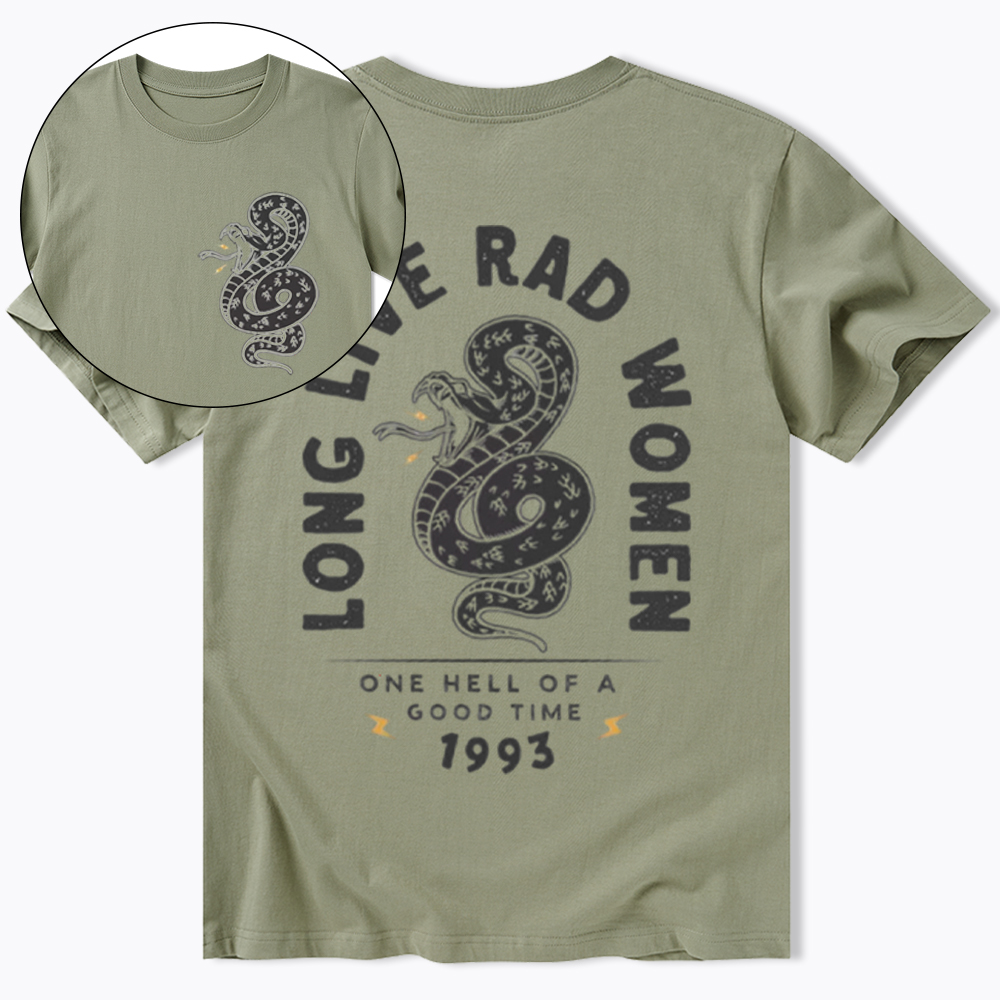 Long Live Rad Women Classic T-Shirt