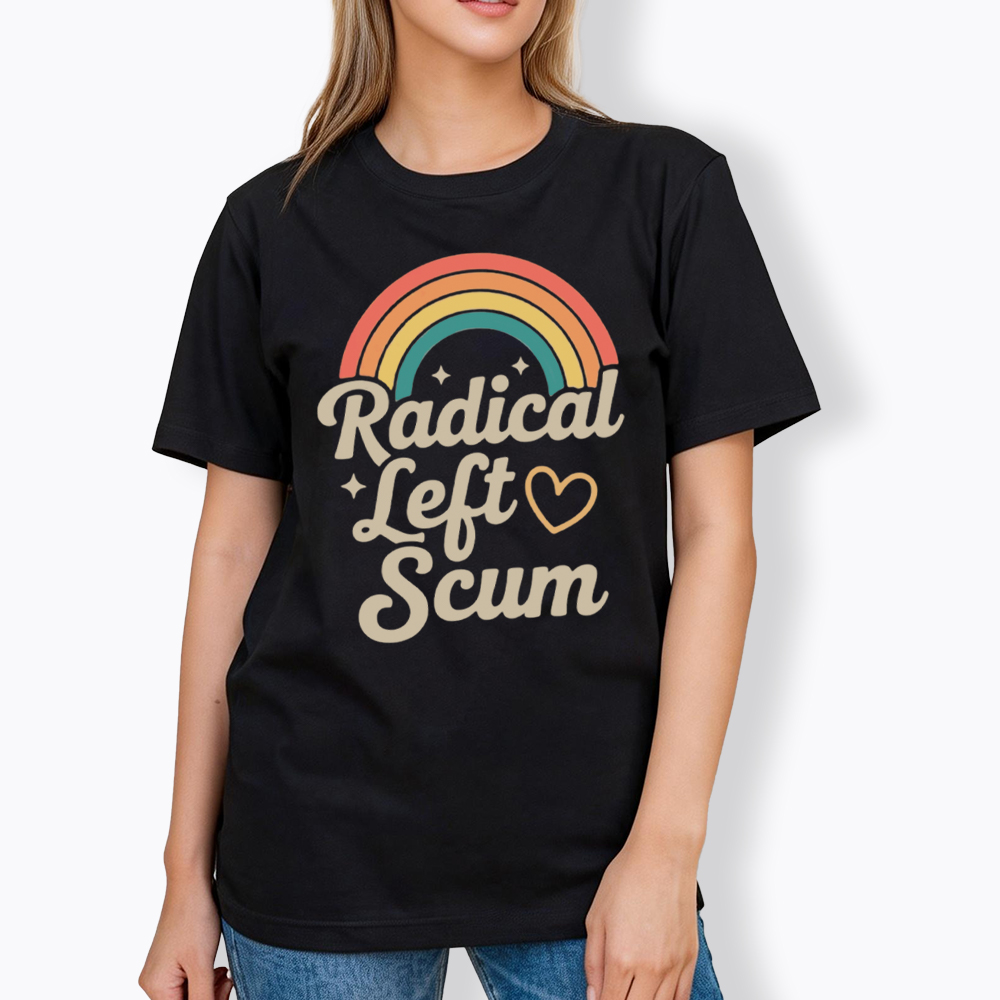 Retro Radical Left Scum Classic T-Shirt