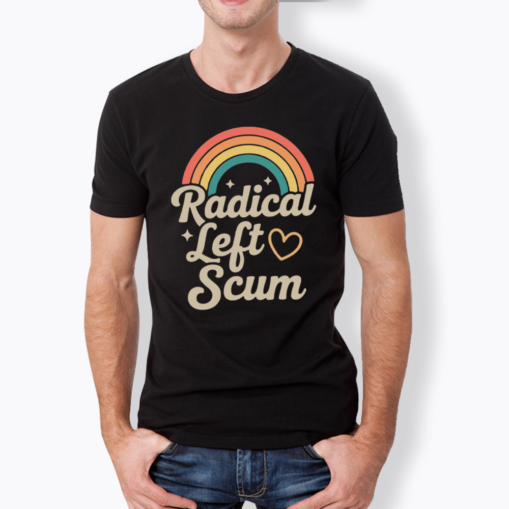 Retro Radical Left Scum Classic T-Shirt