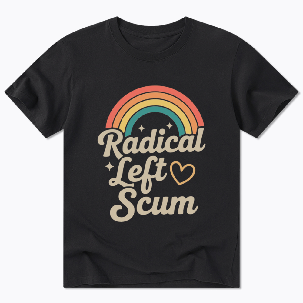 Retro Radical Left Scum Classic T-Shirt