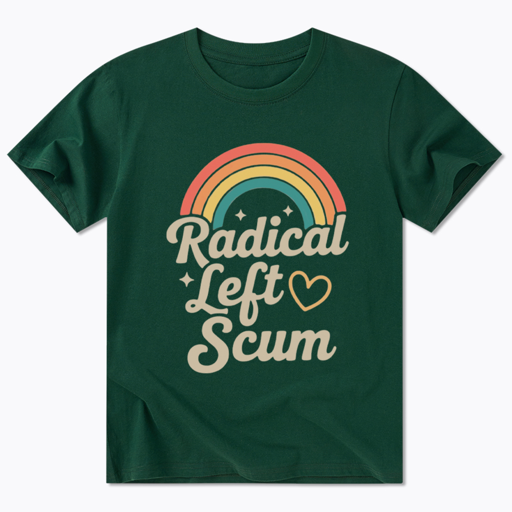 Retro Radical Left Scum Classic T-Shirt