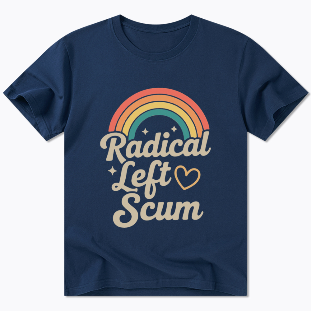 Retro Radical Left Scum Classic T-Shirt