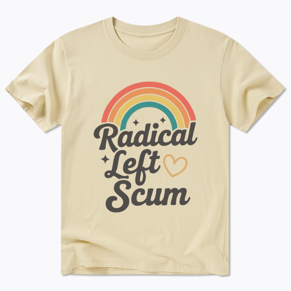 Retro Radical Left Scum Classic T-Shirt