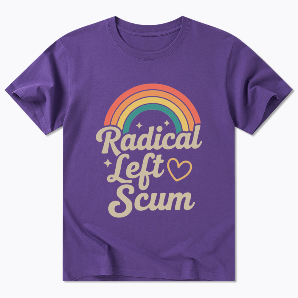 Retro Radical Left Scum Classic T-Shirt