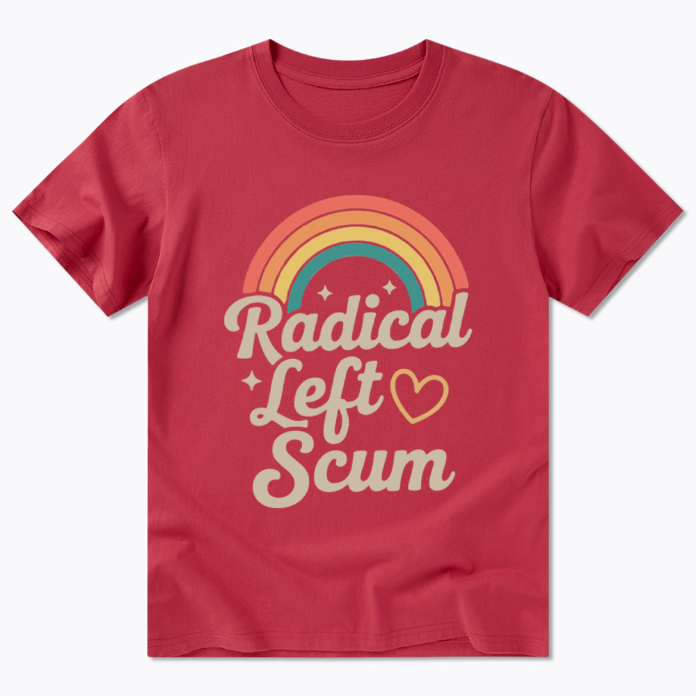 Retro Radical Left Scum Classic T-Shirt