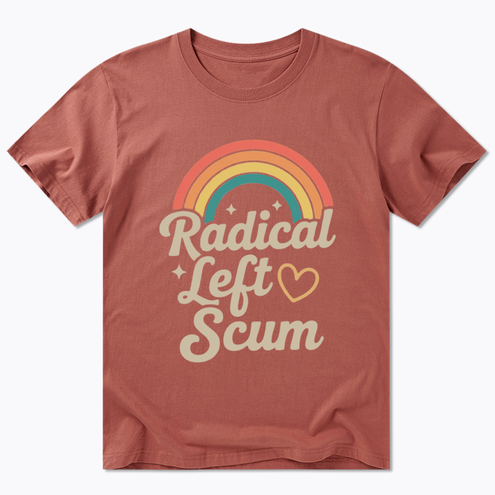 Retro Radical Left Scum Classic T-Shirt