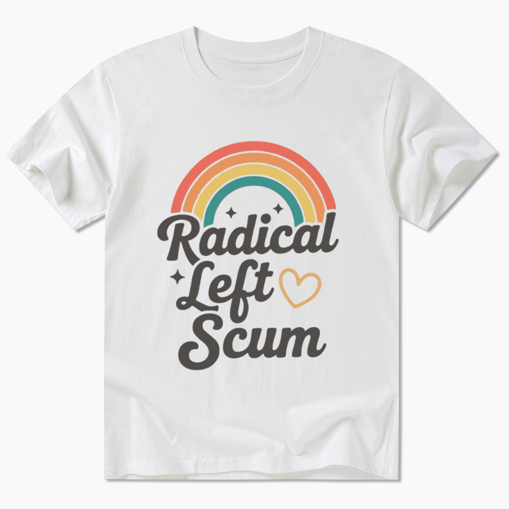 Retro Radical Left Scum Classic T-Shirt