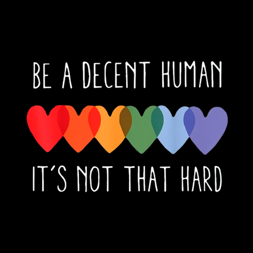 Be a Decent Human It's Not That Hard Classic T-Shirt