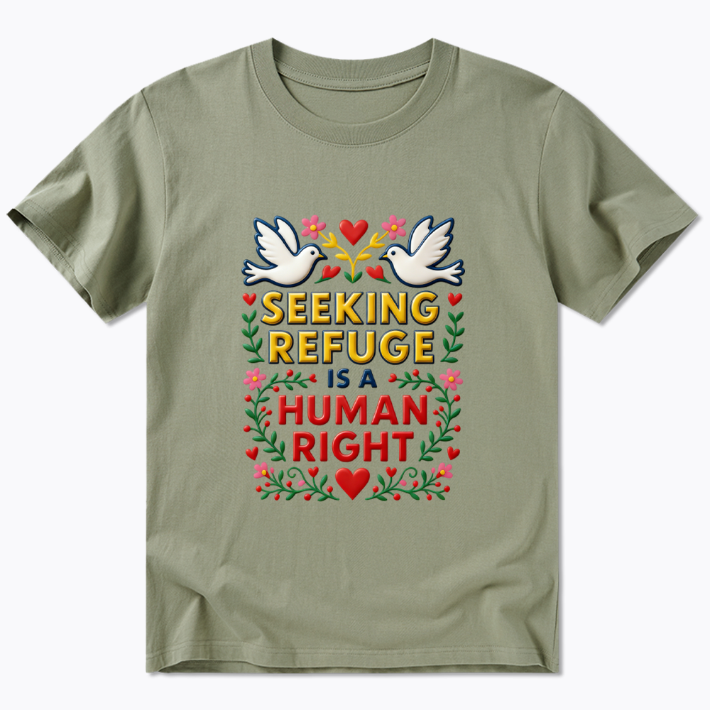 Seeking Refuge is a Human Right Classic T-Shirt