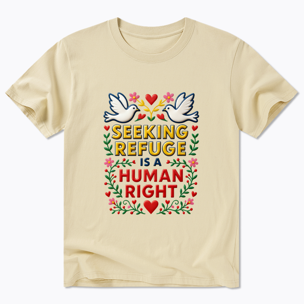 Seeking Refuge is a Human Right Classic T-Shirt