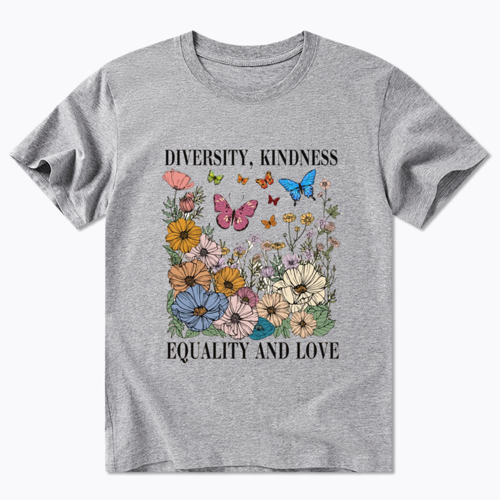 Summer Diversity Kindness Garden Classic T-Shirt