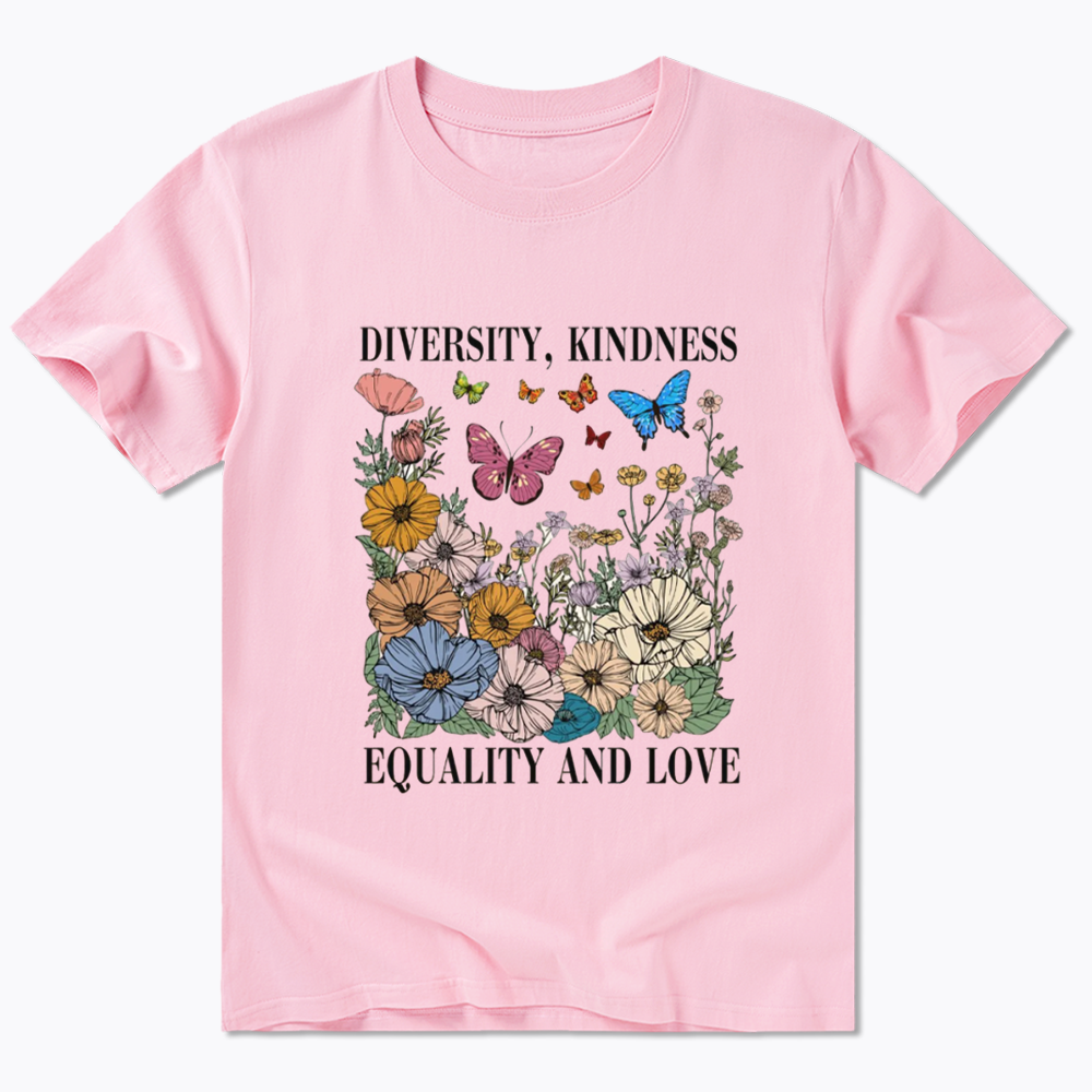Summer Diversity Kindness Garden Classic T-Shirt