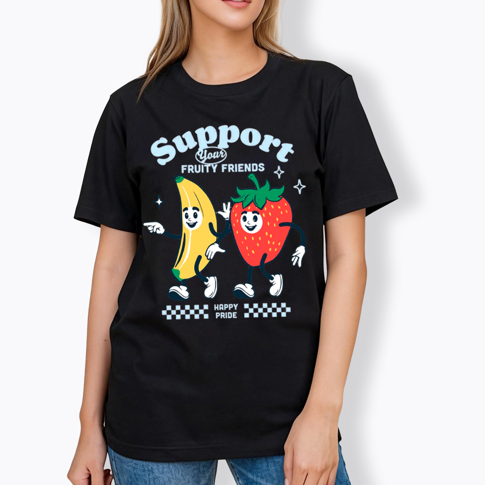 Support Your Fruity Friends Happy Pride Classic T-Shirt