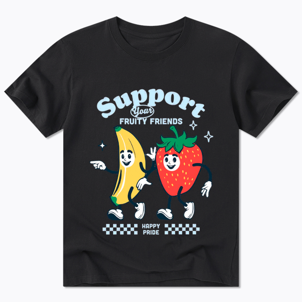 Support Your Fruity Friends Happy Pride Classic T-Shirt