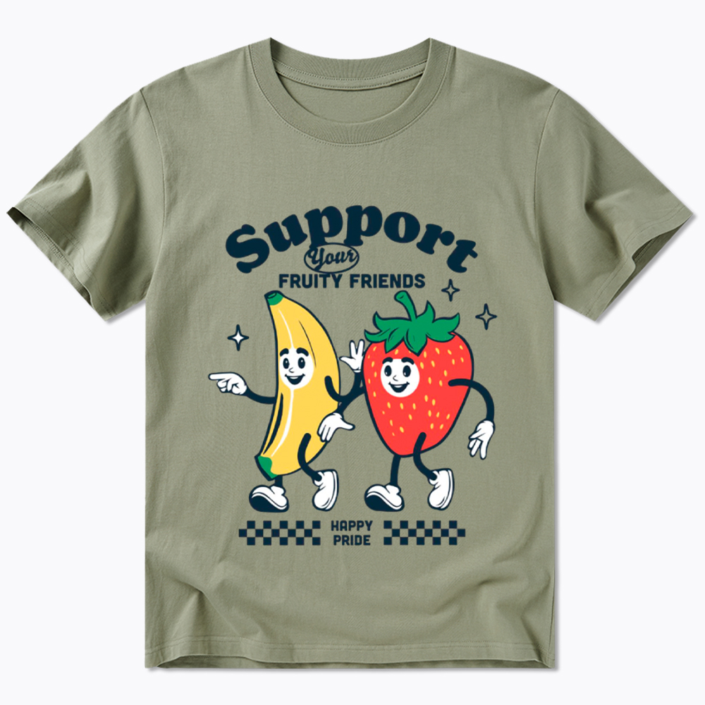 Support Your Fruity Friends Happy Pride Classic T-Shirt