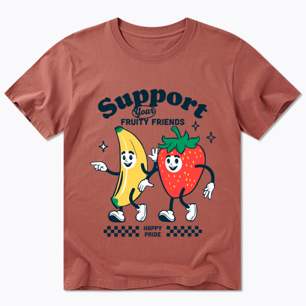 Support Your Fruity Friends Happy Pride Classic T-Shirt