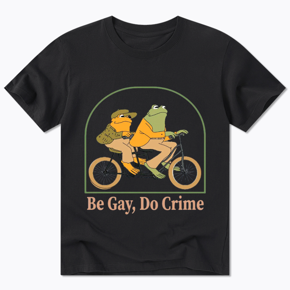 Be Gay Do Crime Funny Classic T-Shirt