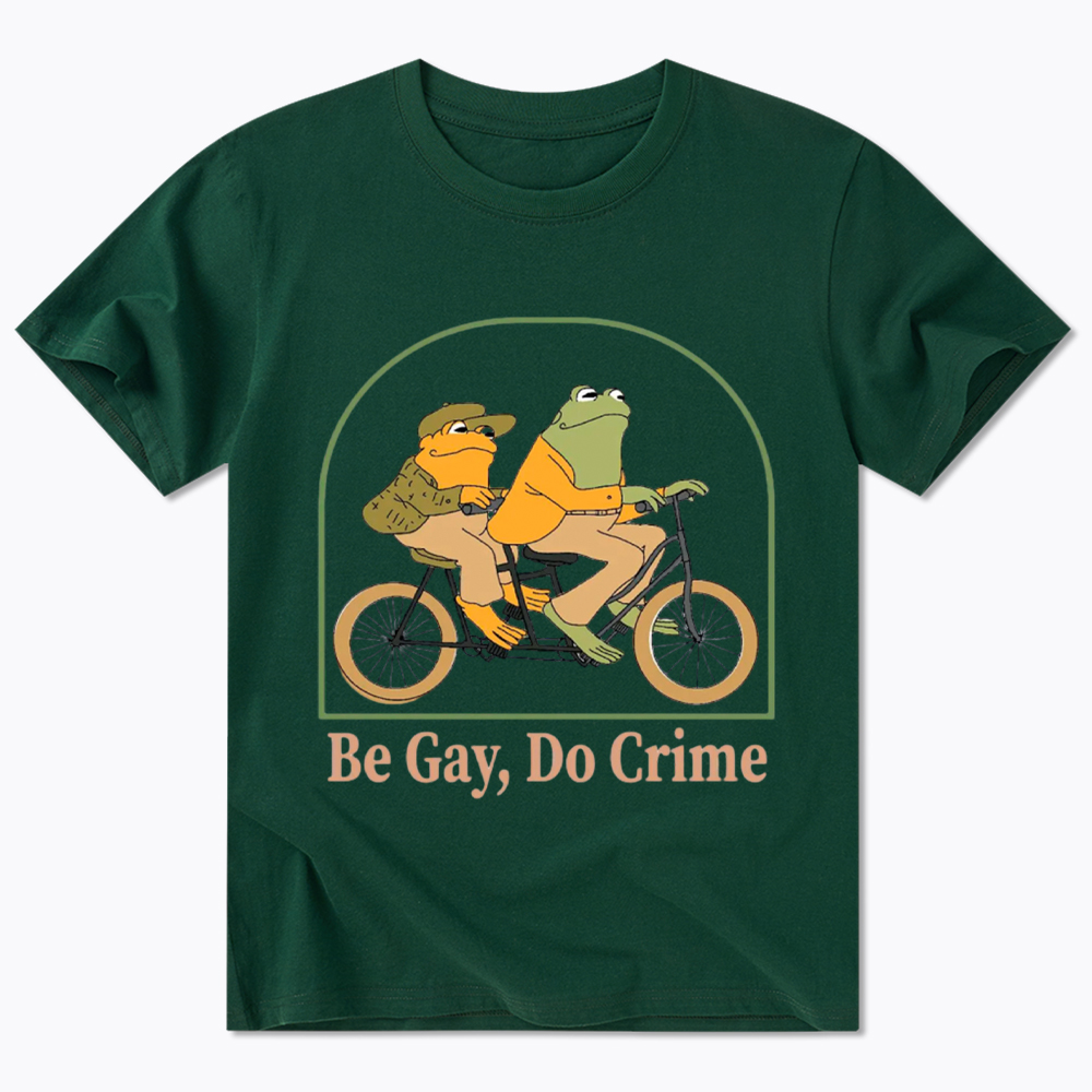 Be Gay Do Crime Funny Classic T-Shirt