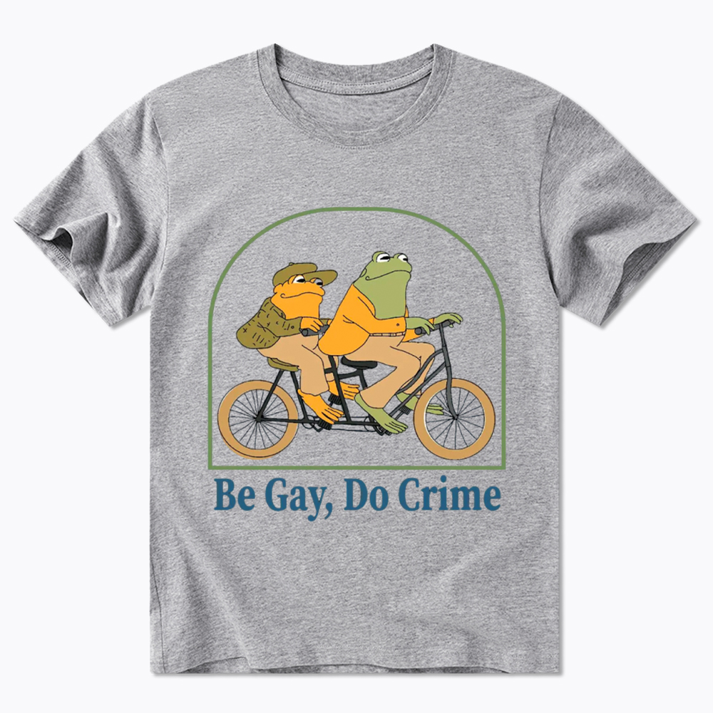 Be Gay Do Crime Funny Classic T-Shirt