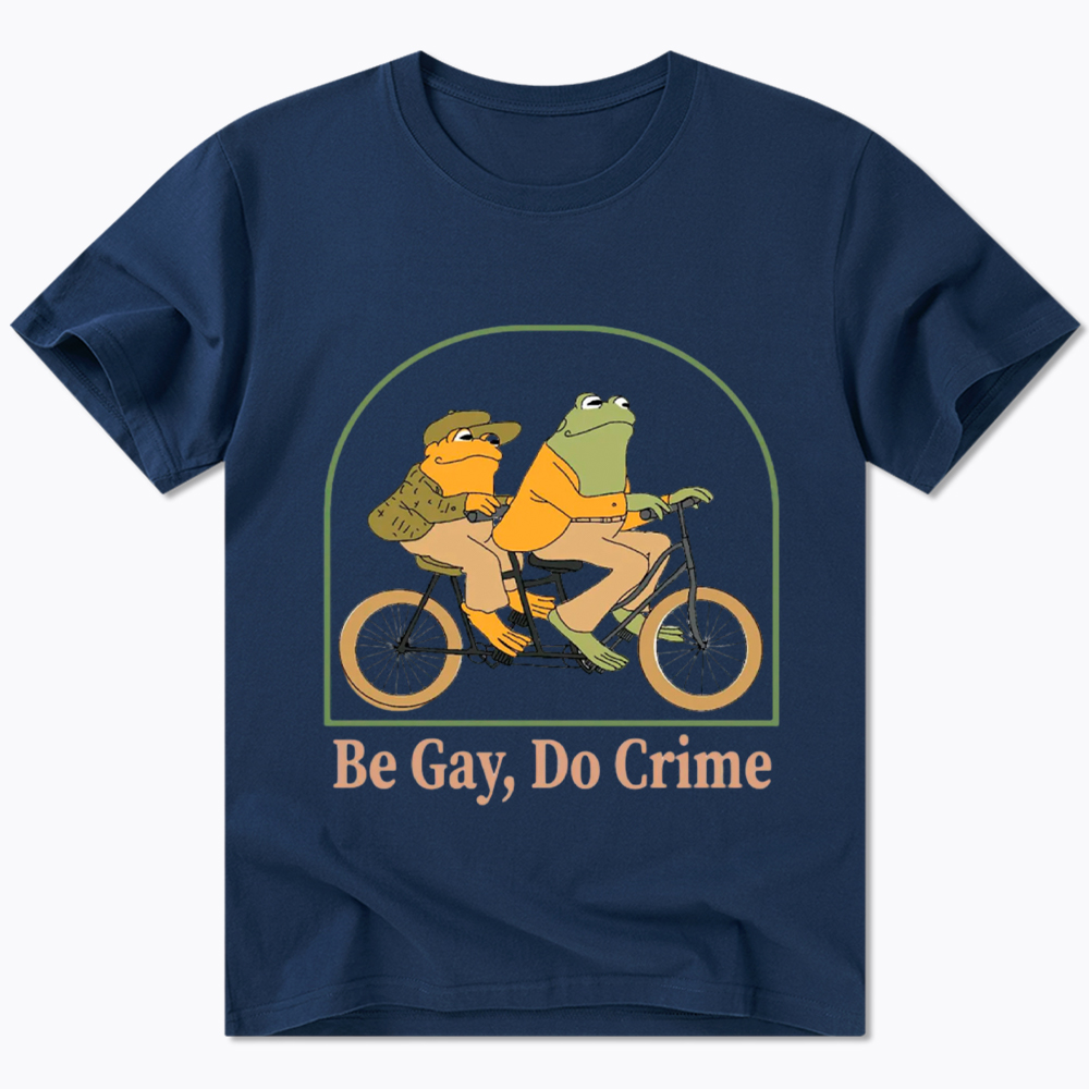 Be Gay Do Crime Funny Classic T-Shirt