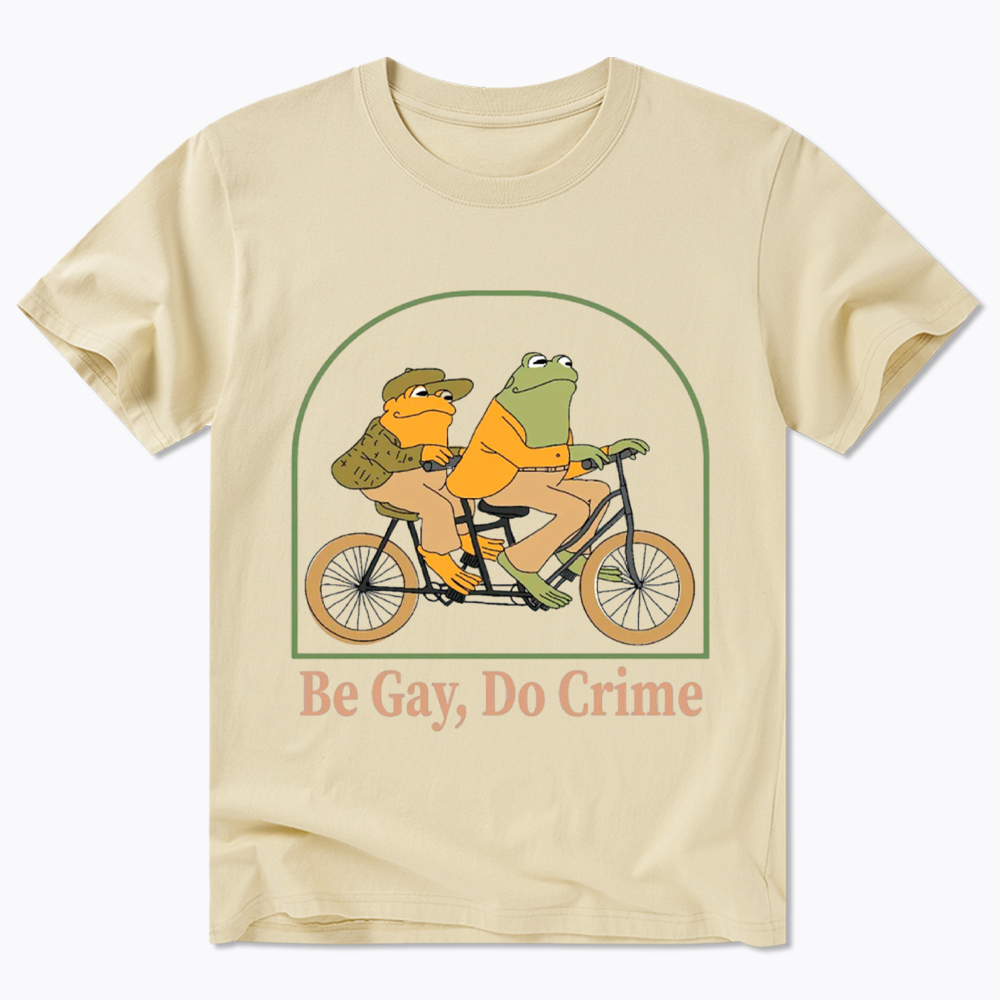 Be Gay Do Crime Funny Classic T-Shirt