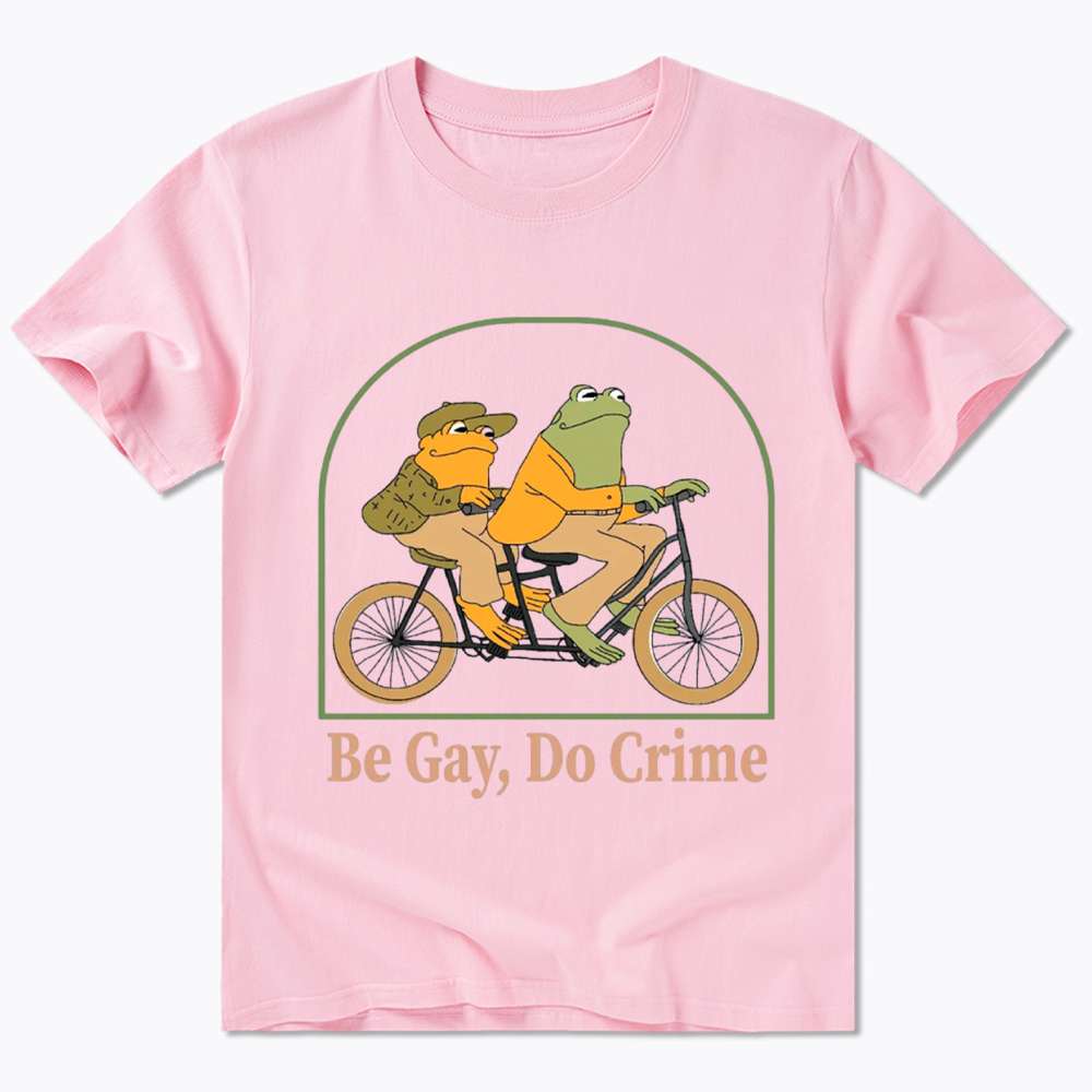 Be Gay Do Crime Funny Classic T-Shirt