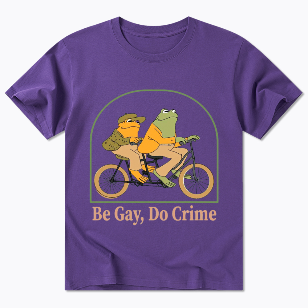Be Gay Do Crime Funny Classic T-Shirt