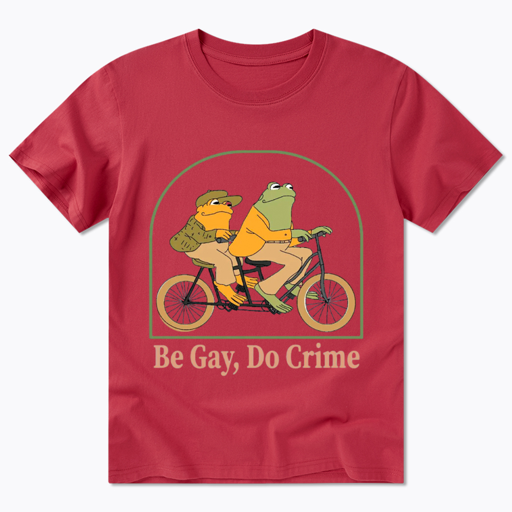 Be Gay Do Crime Funny Classic T-Shirt